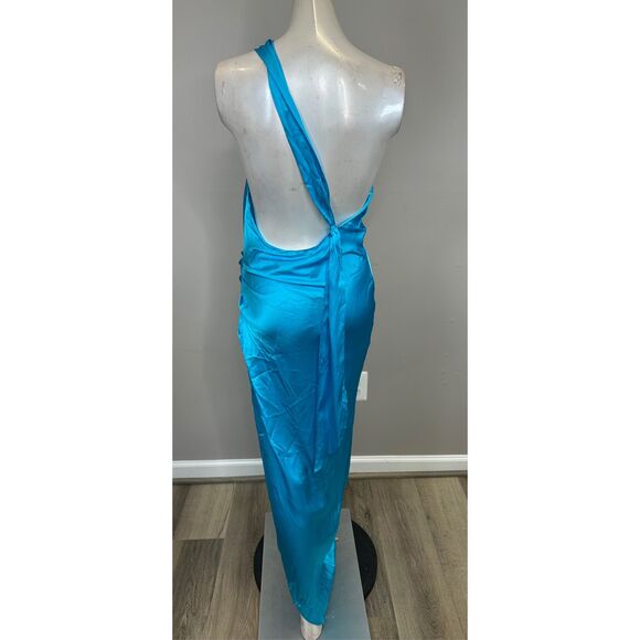Amanda Uprichard Jaida Silk One-Shoulder Dress Size XS $339 - Picture 10 of 13